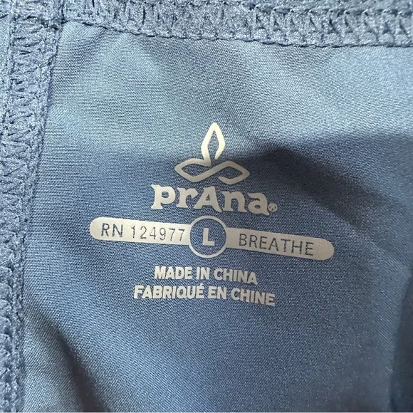 Prana Men’s Coal Super Mojo Pull On Short 10” Outdoor UPF 50+ in Blue Anchor L - Picture 11 of 16